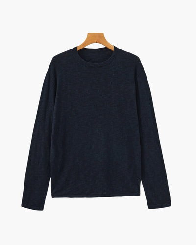 Linen Cotton Essential Crewneck