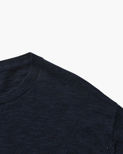 Linen Cotton Essential Crewneck