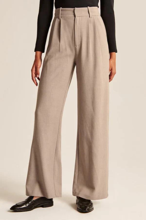 Lucia Sand Tailored Pants