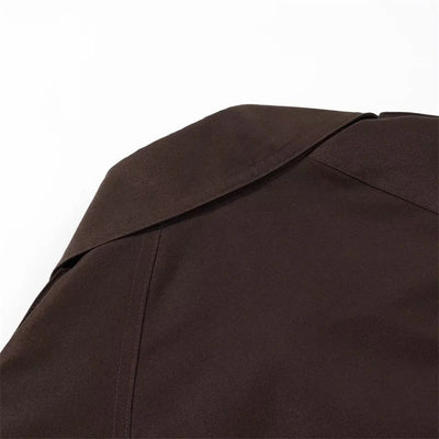 Celina Cropped Trench Coat Jacket